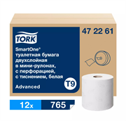 Туалетная бумага в мини-рулонах Tork T9 (472261)