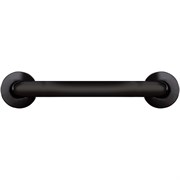 Поручень прямой 450 мм матовый черный 15054.45.N