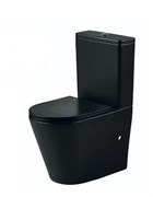 Унитаз напольный с бачком,сиденье s/close Nofer Nantes 23024 черный Унитаз напольный с бачком,сиденье s/close Nofer Nantes 23024 черный