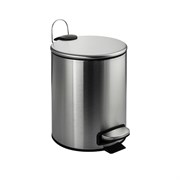 Ведро матовое с доводчиком с педалью (5л) Ведро матовое с доводчиком с педалью (5л)