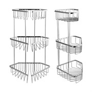 Полочка 3х уровневая металлическая 27*56см 75046 Полочка 3х уровневая металлическая 27*56см 75046