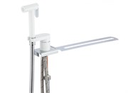 Смеситель с планкой на унитаз с гигиеническим душем