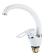 Смеситель для кухни D150422-C,  белый, матовый