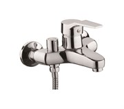 Смеситель для ванны с коротким изливом  D130403-6,  хром