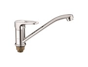 Смеситель для кухни с поворотным изливом D154429,  хром