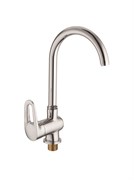 Смеситель для кухни с высоким поворотным изливом D155429,  хром