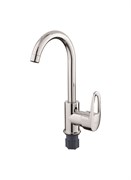 Смеситель для кухни с высоким поворотным изливом D155452-6,  хром