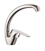 Смеситель для кухни с поворотным изливом D150629,  хром