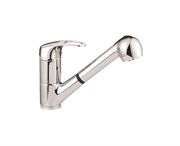 Смеситель для кухни с выдвижной лейкой D158409,  хром