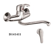 Смеситель для кухни с изливом D141411,  хром