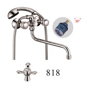 Смеситель для ванны с круглым изливом D146818,  хром