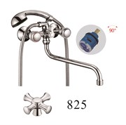 Смеситель для ванны с круглым изливом D146825,  хром