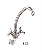 Смеситель для кухни с поворотным изливом  D151808,  хром