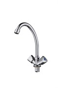 Смеситель для кухни  с поворотным изливом  D151824-1,  хром
