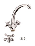 Смеситель для кухни  с поворотным изливом D156810,  хром