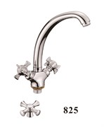 Смеситель для кухни  с поворотным изливом D156825,  хром