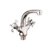 Смеситель для раковины/кухни с поворотным изливом  D156807-P,  хром