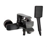 Смеситель в ванную, шаровый, короткий излив, под состаренную МЕДЬ