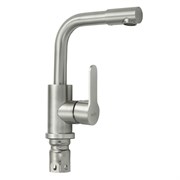 Смеситель на раковину, поворотный аэратор, из нержавеющей стали марки 304