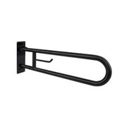 Поручень полукруглый для людей с огр. Возможностями 800 мм Черный, 15051.80.N