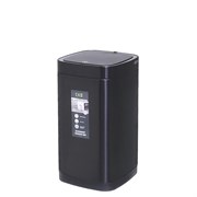 EK9252 RP-30L-MBS Сенсорное мусорное ведро 30 литров, ЧЕРНЫЙ САТИН, перезаряжаемое