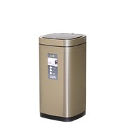 EK9252 RP-40L-CG Сенсорное мусорное ведро 40 литров, ЗОЛОТАЯ ШАМПАНЬ, перезаряжаемое