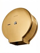 Диспенсер для туалетной бумаги металл матовое золото CRAFTICA GOLD