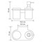 Держатель стакана и дозатора WasserKRAFT (Kammel K-8389) - фото 14896