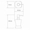 Дозатор для жидкого мыла WasserKRAFT Amper K-5499 - фото 18036
