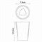 Стакан для зубных щеток WasserKRAFT Ohre K-37728 - фото 18084