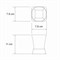 Стакан для зубных щеток WasserKRAFT Exter K-5528 - фото 18095