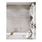 Зеркало с матированным рисунком 50Х68 см + полка 33 см - фото 19364