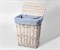 Плетеная корзина для белья с крышкой WasserKRAFT (Lippe WB-450-M) - фото 20029 Плетеная корзина для белья с крышкой WasserKRAFT (Lippe WB-450-M) - фото 20029