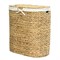 Плетеная корзина для белья с крышкой WasserKRAFT (Dill WB-610-L) - фото 21078