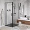 Душевой уголок  WasserKRAFT (Elbe 74P18) 90х100х200 см - фото 22062