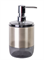 Дозатор для жидкого мыла 0,8л LIMA XL (прозрачно-чёрный) - фото 25431