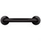 Поручень прямой 300  мм матовый черный 15054.30.N - фото 31234