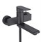 Смеситель для ванны с коротким изливом D130363-A,  чёрный - фото 32668