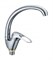 Смеситель для кухни с поворотным изливом D150404-1,  хром - фото 32939
