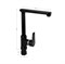 Смеситель на кухню, боковой Г-образный, шаровый из высокопрочного пластика АБС, ЧЁРНЫЙ - фото 39645