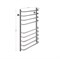 Полотенцесушитель СКОБА, 500х1000 мм, труба - "1" x 2 мм, нержавеющая сталь, полированная - фото 41715