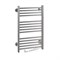 Полотенцесушитель электрический, ЭКСКЛЮЗИВ, ПРЯМОЙ, 720 х 400 х 60 мм, на 14 перекладин с сухим ТЭНом, 100 W, 220-230 В, 50 Гц, t - 50°С, из нержавеющей стали - фото 41752