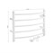 Полотенцесушитель БЕЛЫЙ, электрический КЛАССИК-ПРЕМИУМ-ДУГА 415 х 540 х 80 мм на 5 перекладин с сухим ТЭНом, 65 W, t - 50°С - фото 41759