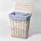 Lippe WB-450-S Плетеная корзина для белья с крышкой - фото 45834
