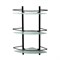 K-3133BLACK Полка стеклянная тройная - фото 48843